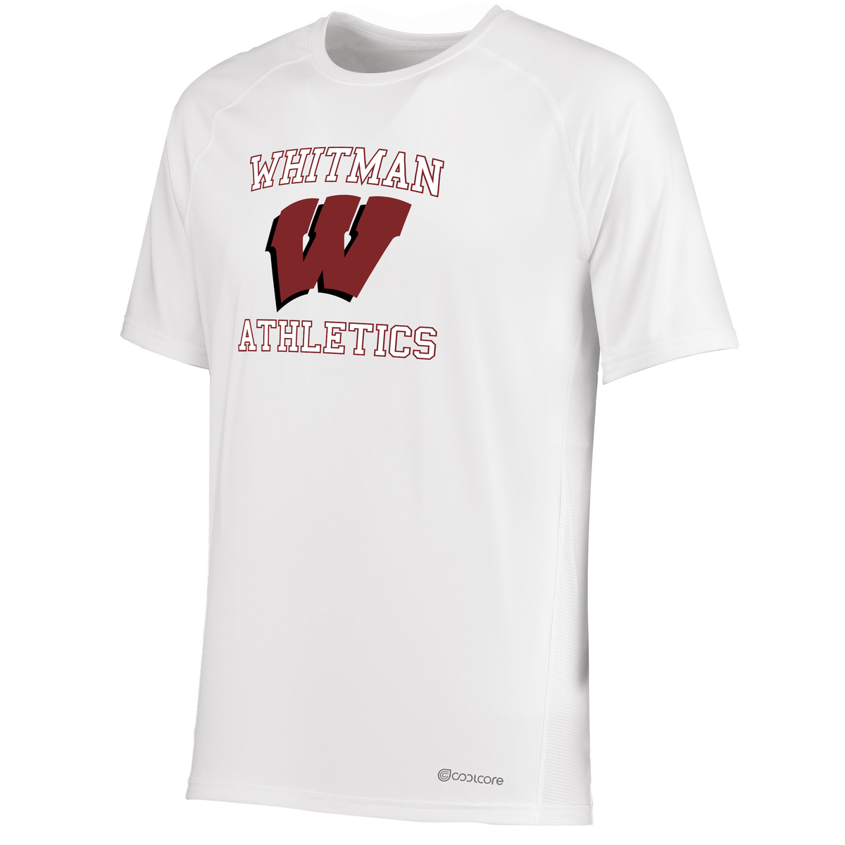 Whitman Athletics Electrify Cool Core Tee