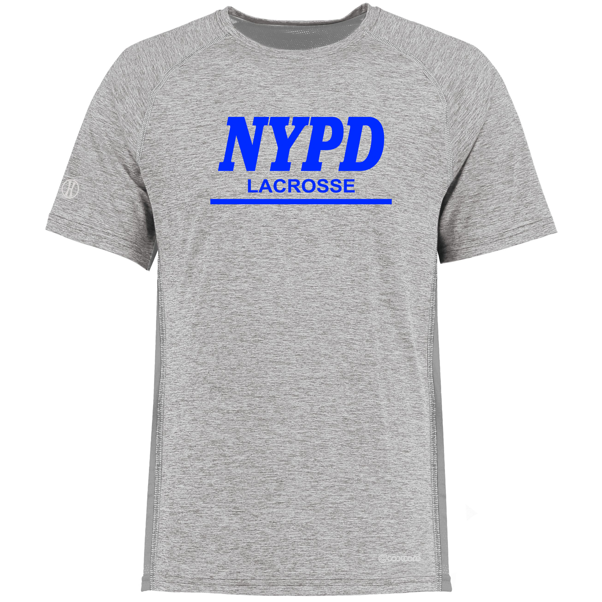 NYPD Lacrosse Electrify Cool Core Tee