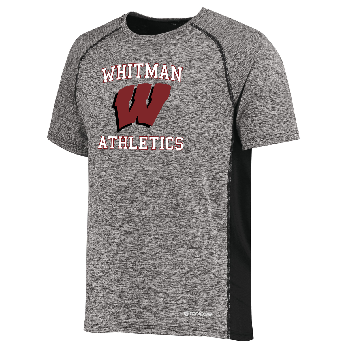 Whitman Athletics Electrify Cool Core Tee