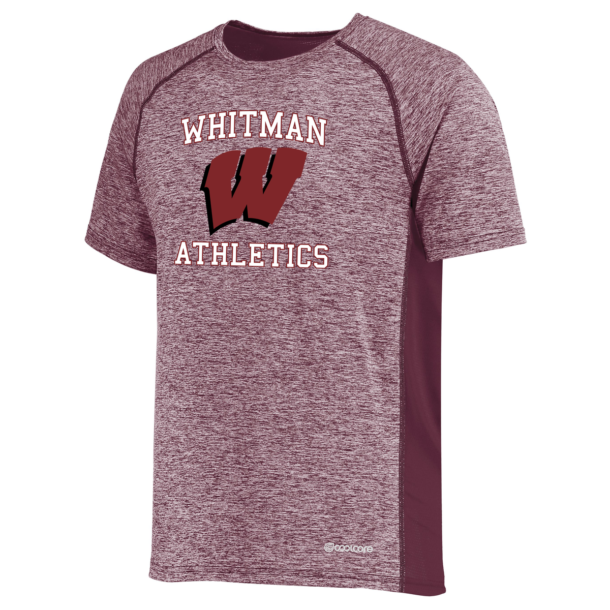 Whitman Athletics Electrify Cool Core Tee