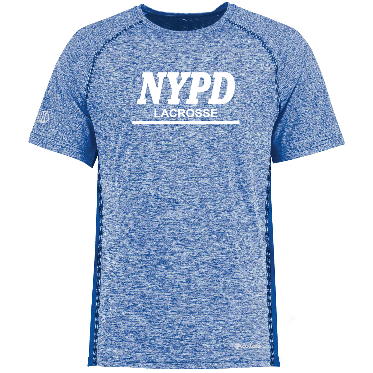 NYPD Lacrosse Electrify Cool Core Tee