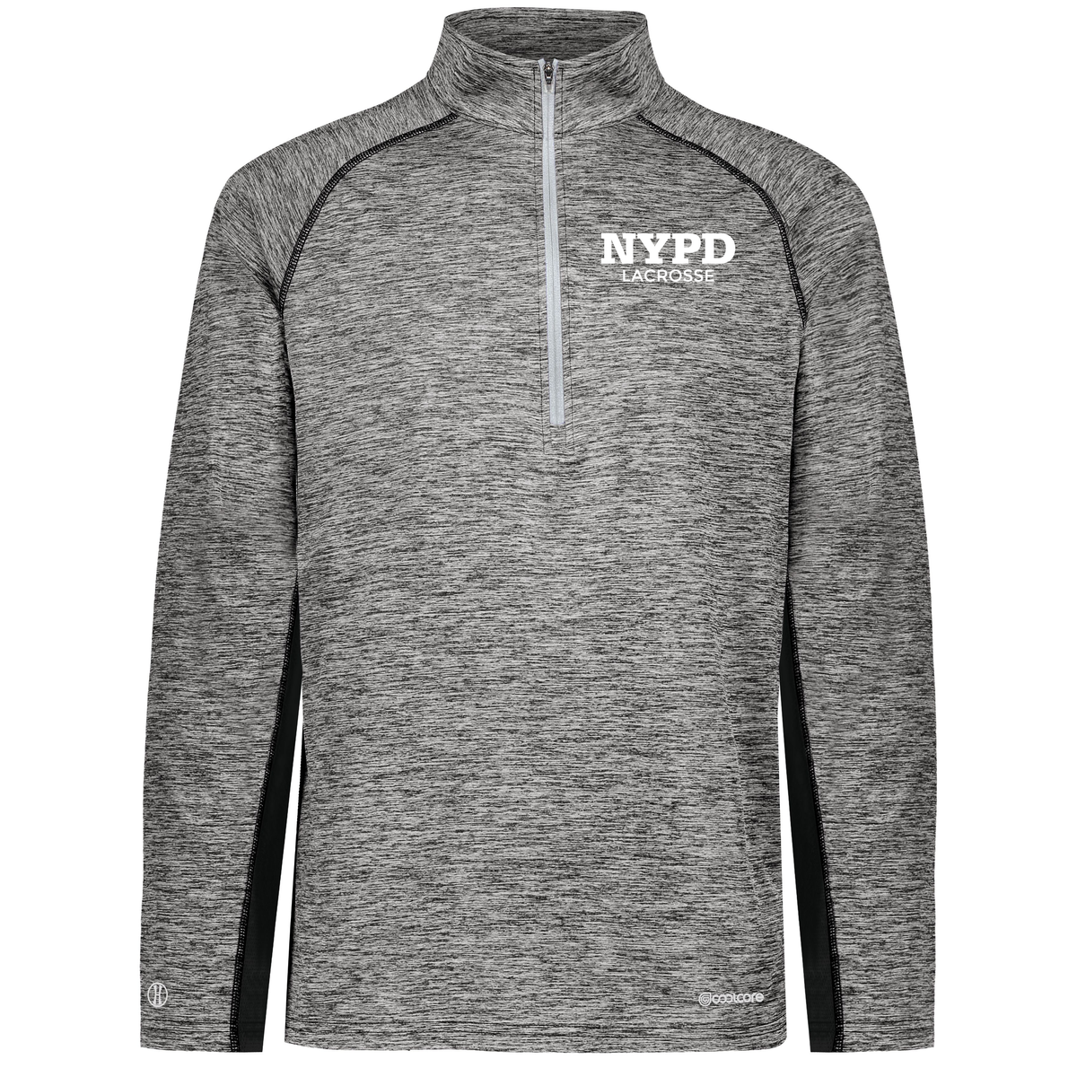 NYPD Lacrosse Electrify Coolcore 1/2 Zip Pullover