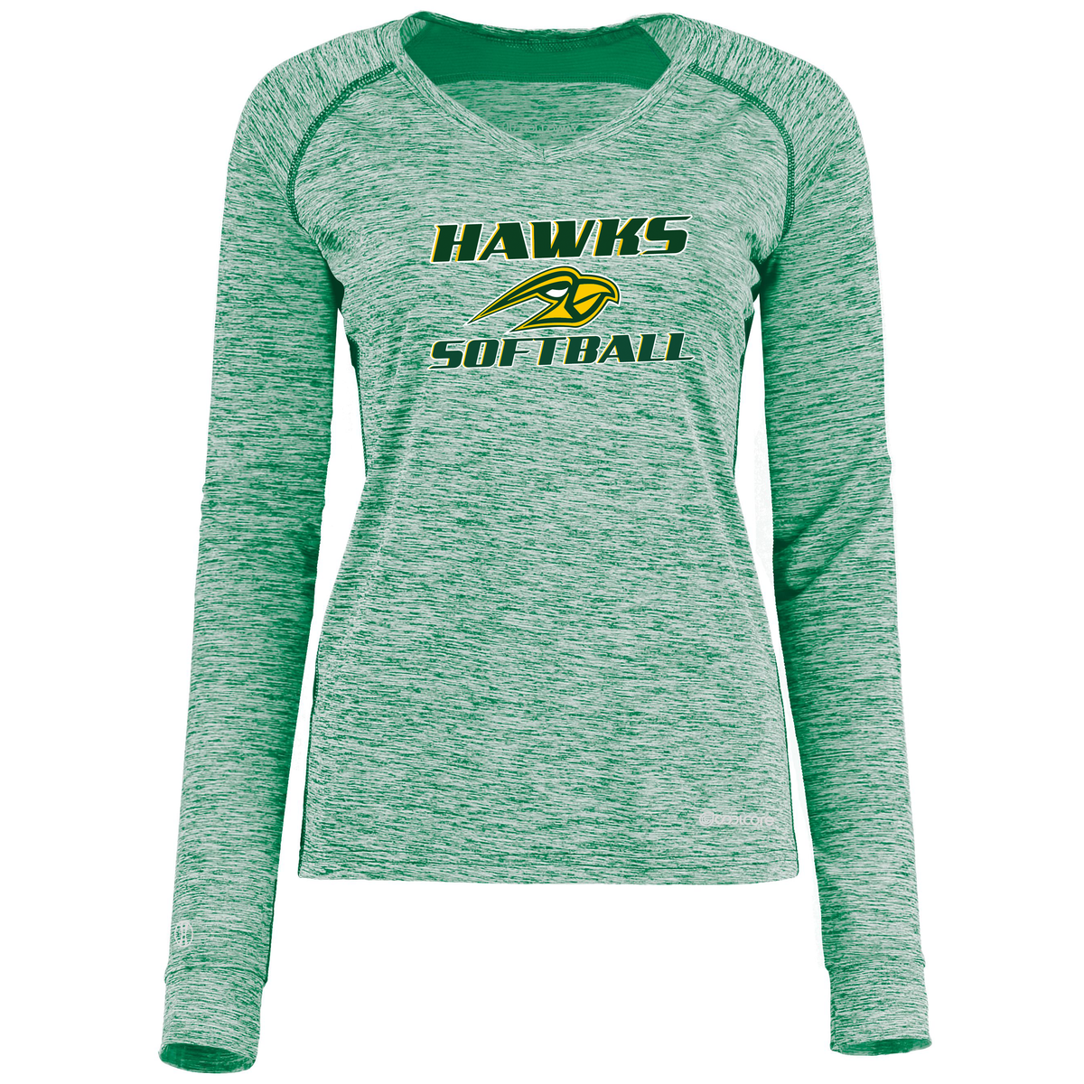 Hillsdale Hawks Ladies Electrify CoolCore Long Sleeve Tee