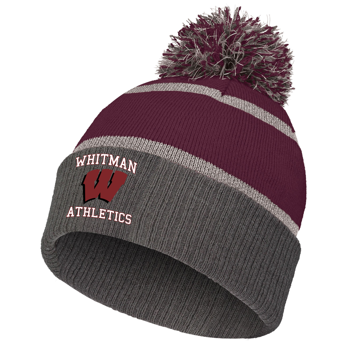 Whitman Athletics Reflective Beanie