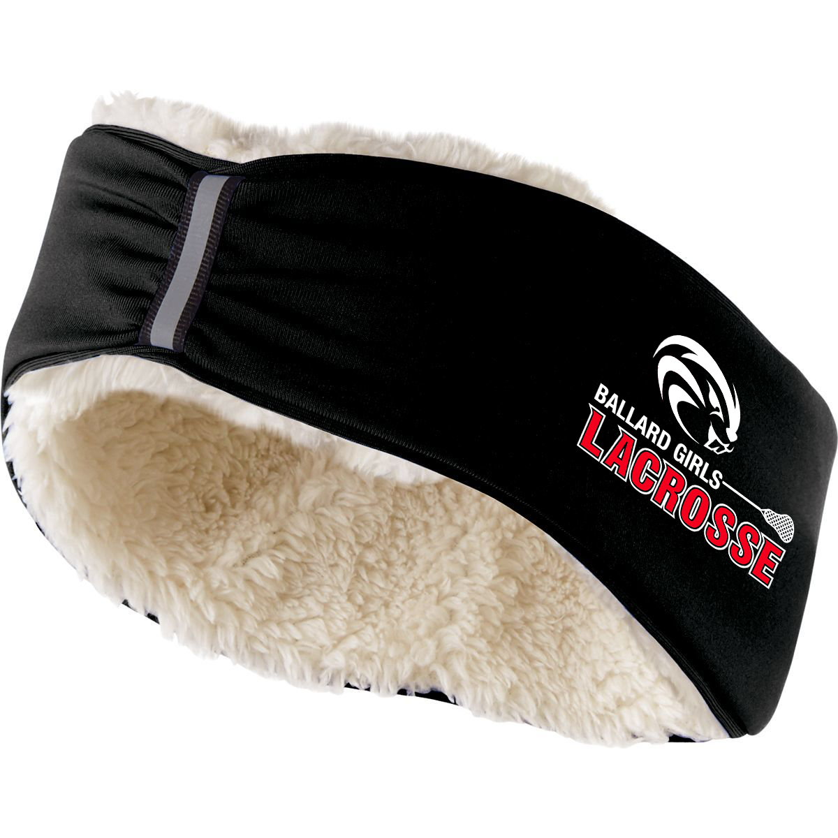 Ballard HS Girls Lacrosse Ridge Fleece Lined Headband