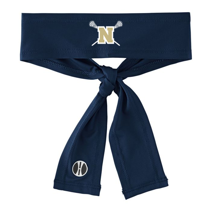 Newington High School Lacrosse Zoom Tie Headband