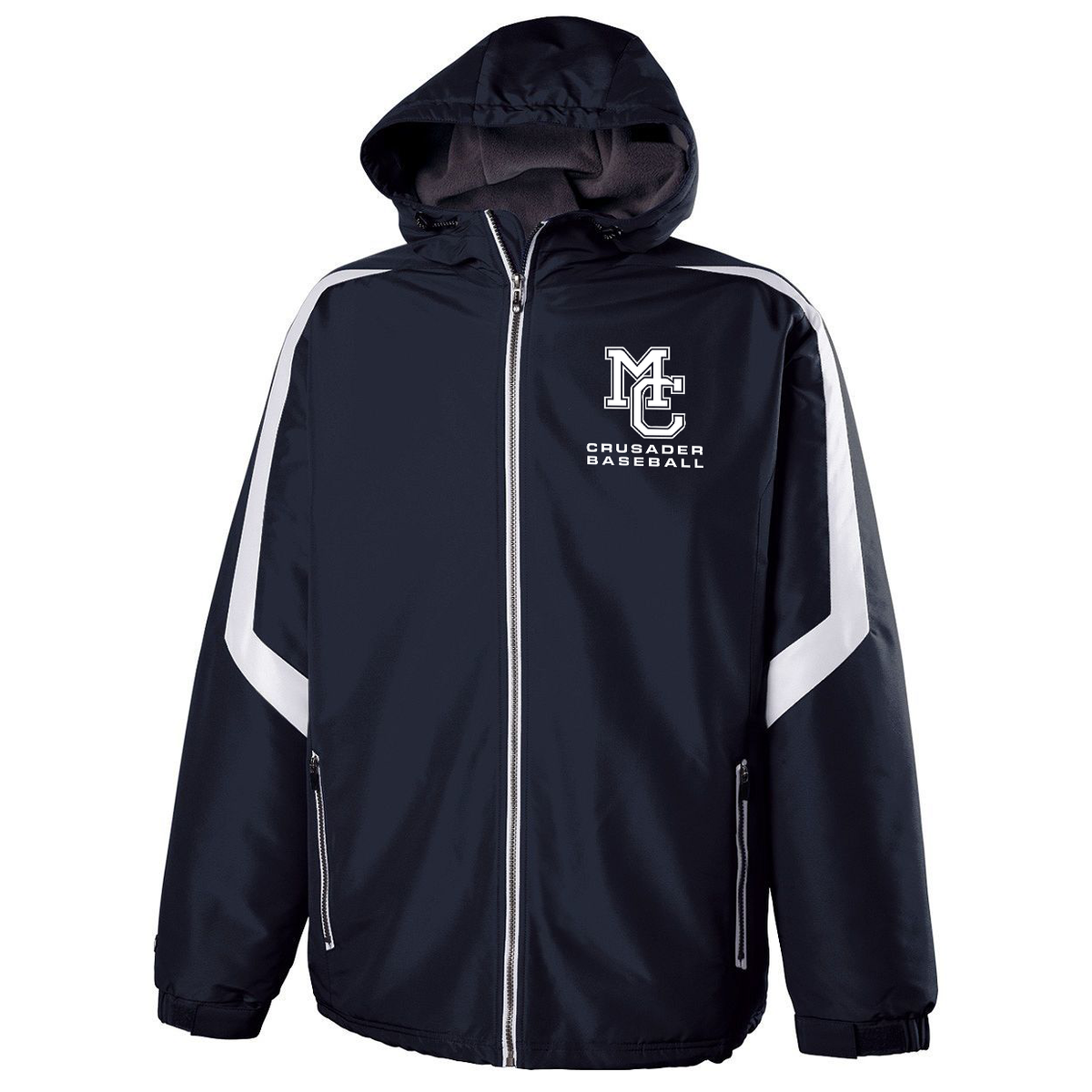 Morris Catholic Crusaders Baseball Charger Jacket