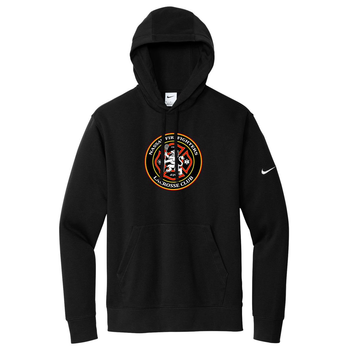 Nassau Fire Lacrosse Club Nike Fleece Swoosh Hoodie