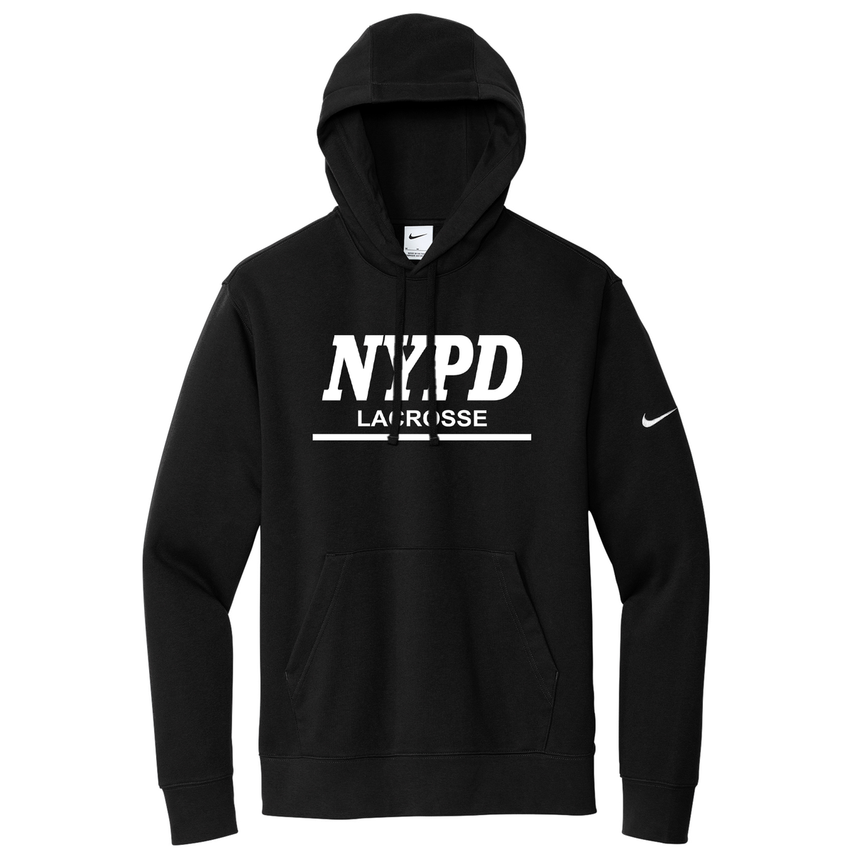 NYPD Lacrosse Nike Fleece Swoosh Hoodie