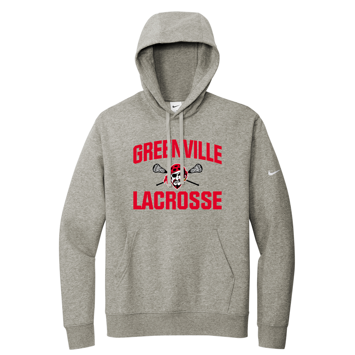 Greenville Lacrosse Nike Fleece Swoosh Hoodie