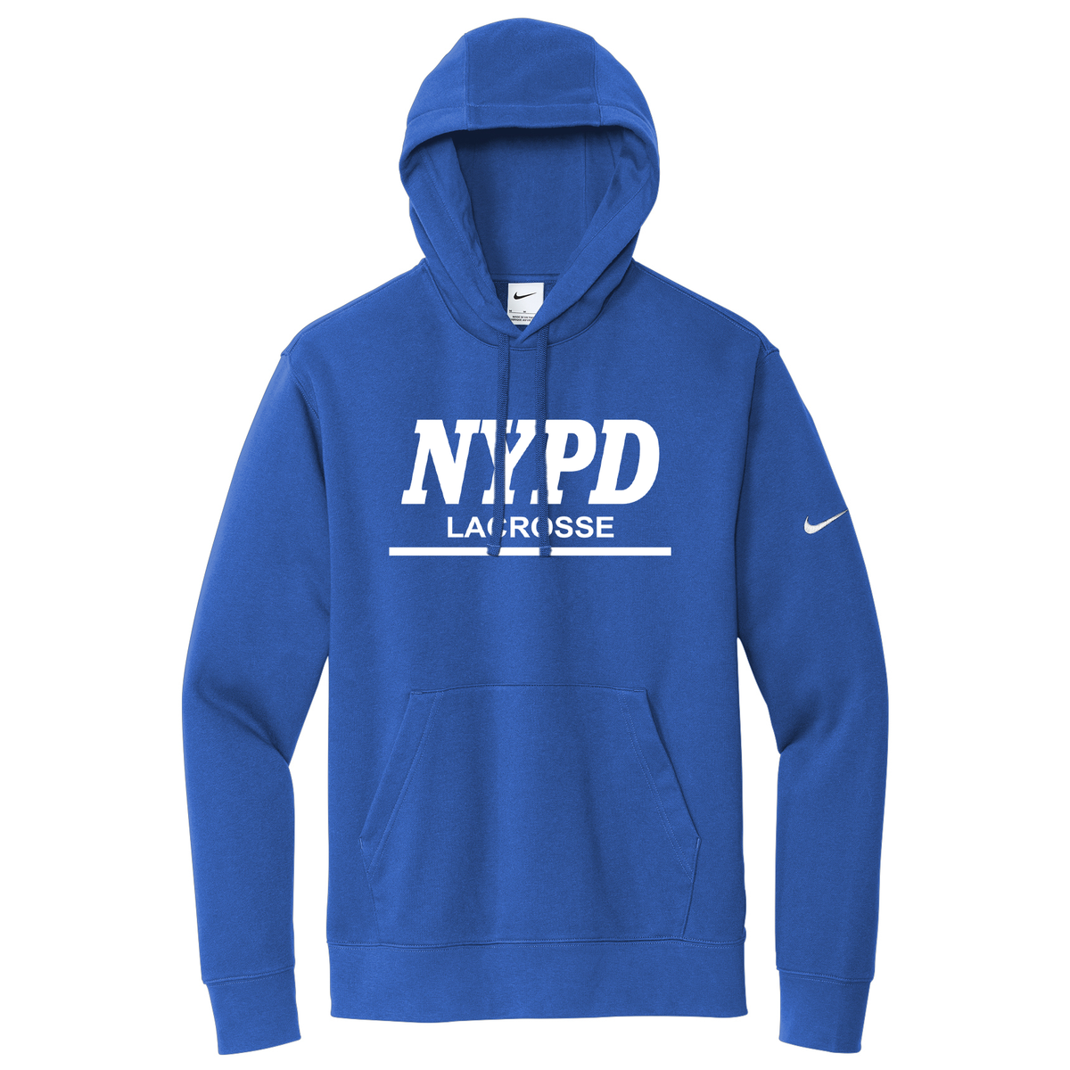 NYPD Lacrosse Nike Fleece Swoosh Hoodie