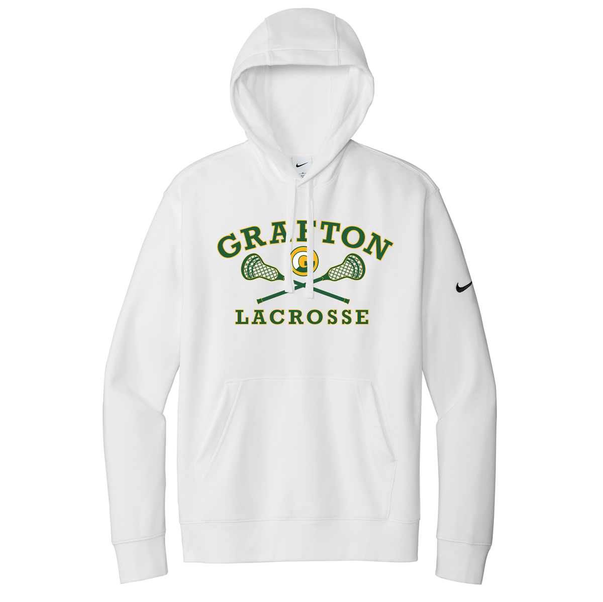 Grafton Lacrosse Fleece Swoosh Hoodie