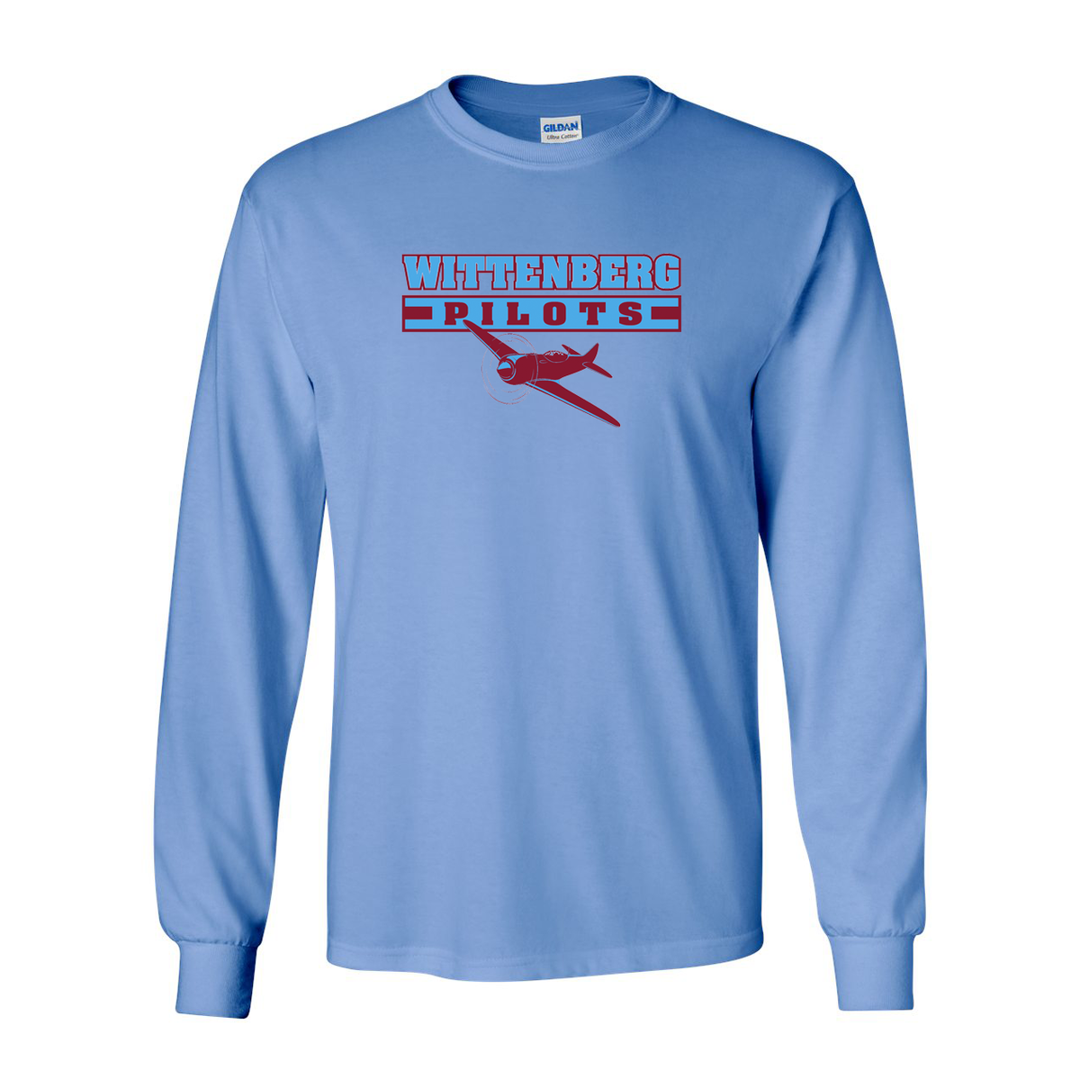 Wittenberg Pilots Baseball Ultra Cotton Long Sleeve Shirt