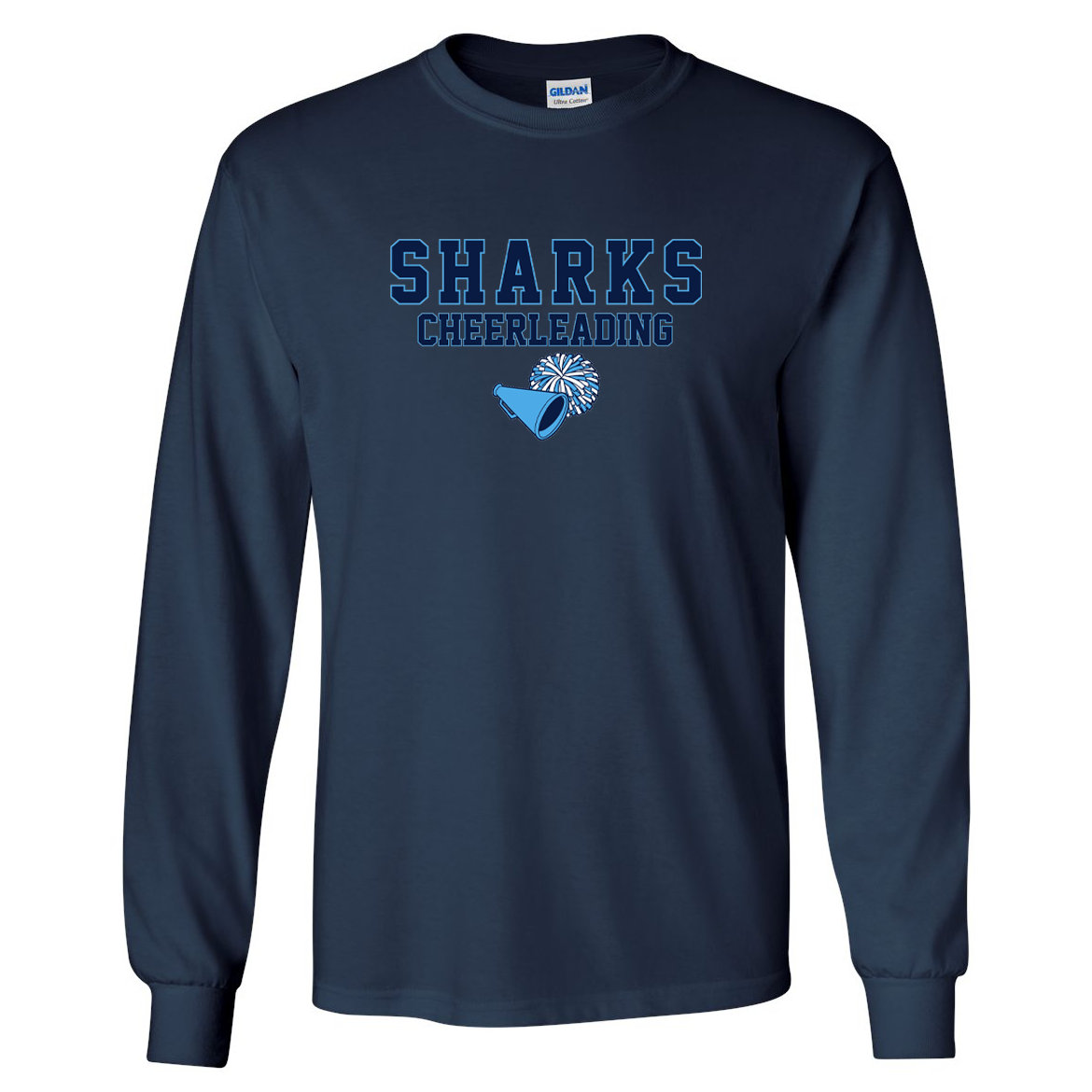 Sharks Cheerleading Ultra Cotton Long Sleeve Shirt