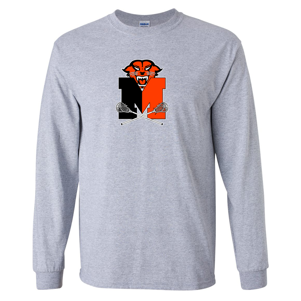 Monroe Bearcats Lacrosse Ultra Cotton Long Sleeve Shirt