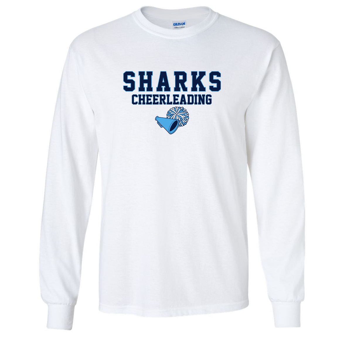 Sharks Cheerleading Ultra Cotton Long Sleeve Shirt