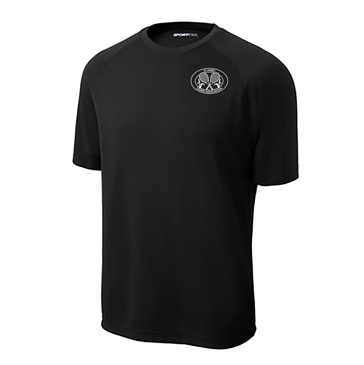 St. James Tennis Association Men's Dry Zone® Short Sleeve Raglan T-Shirt