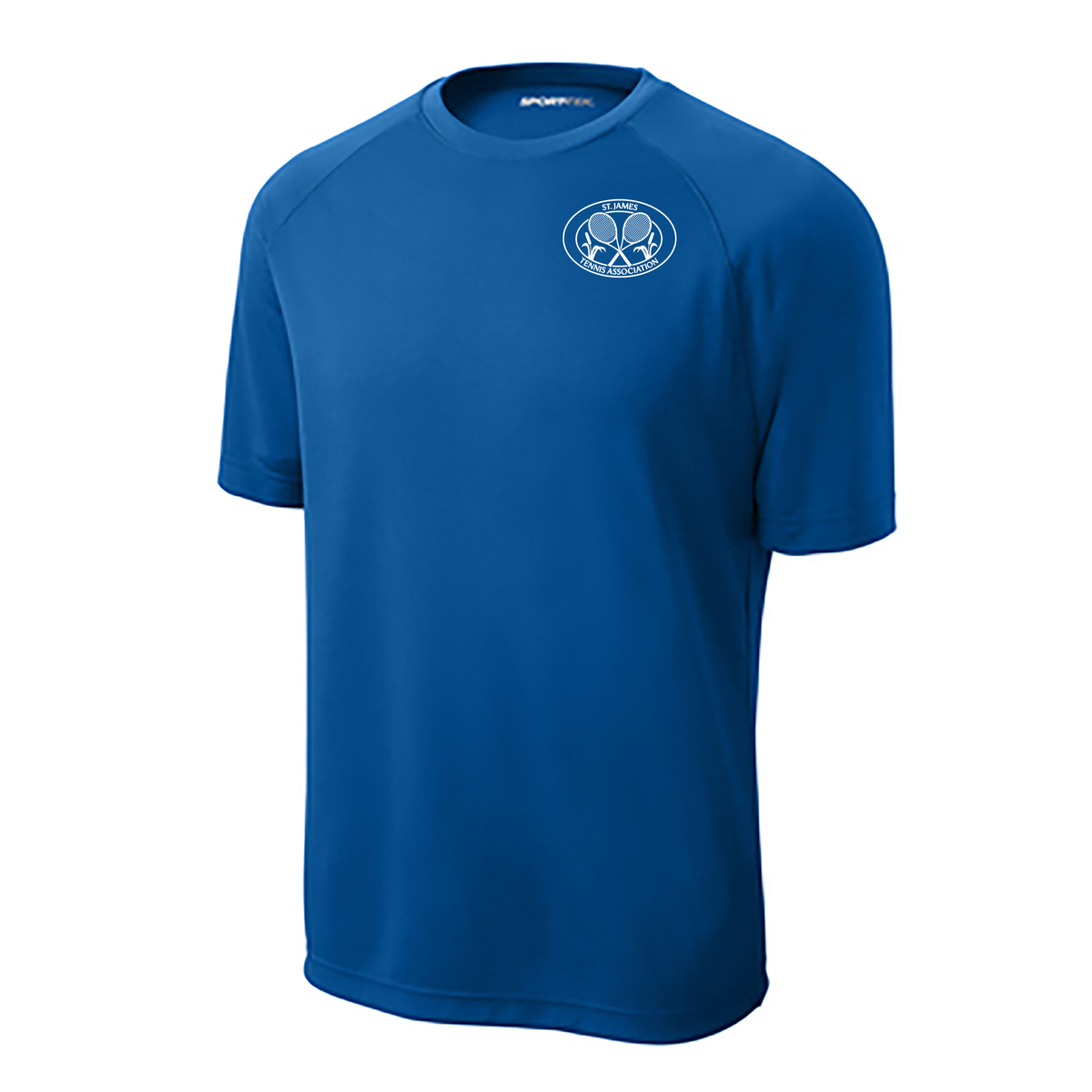 St. James Tennis Association Men's Dry Zone® Short Sleeve Raglan T-Shirt