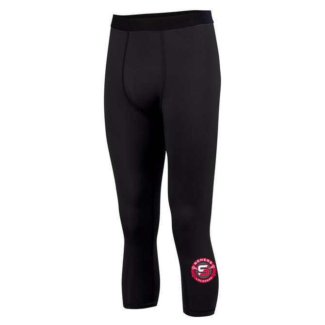 Somers Girls Lacrosse Hyperform Compression Calf-Length Tight