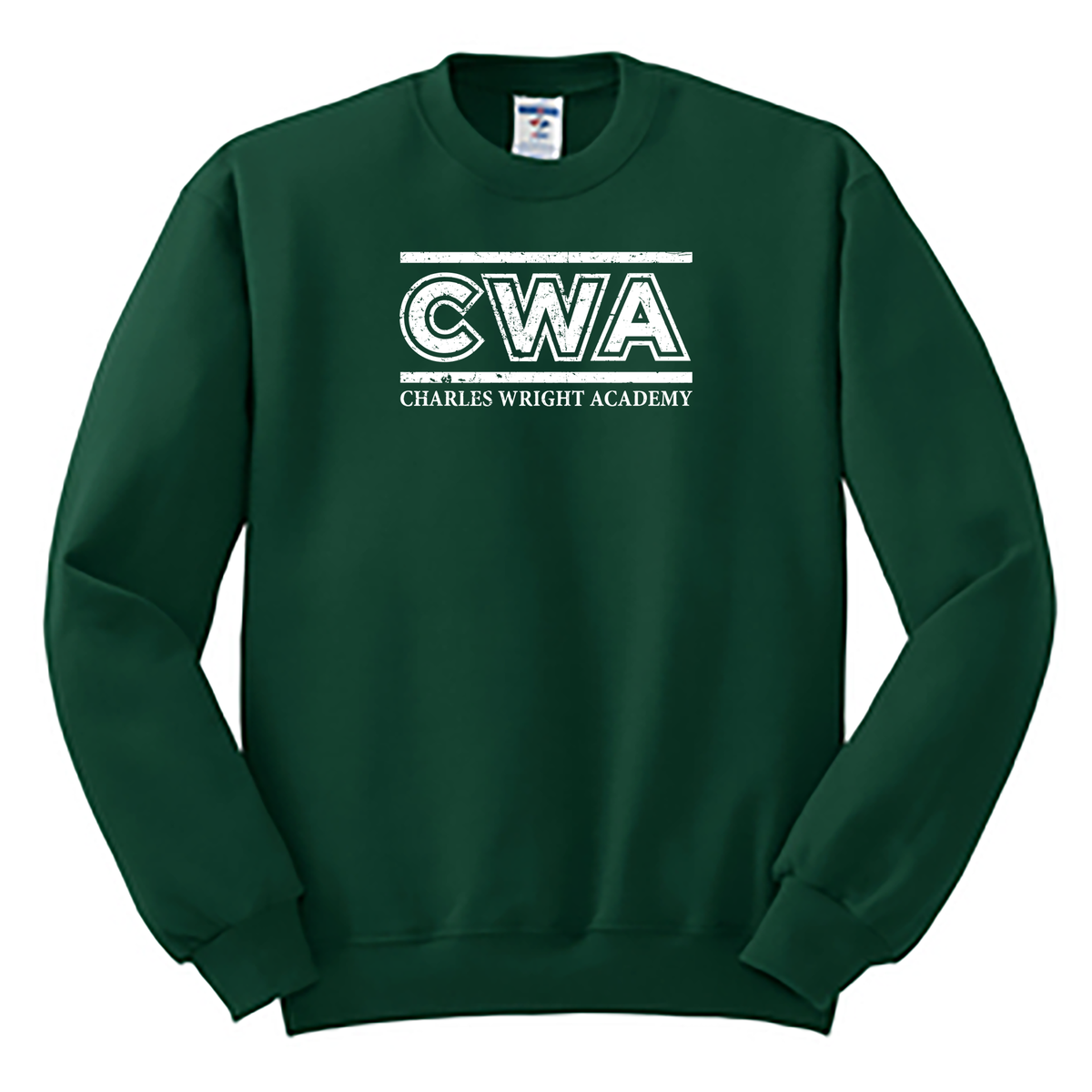 Charles Wright Academy JERZEES NuBlend Crewneck