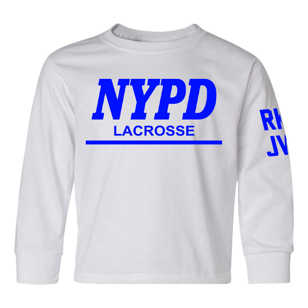 NYPD Lacrosse DriPower Youth Long Sleeve