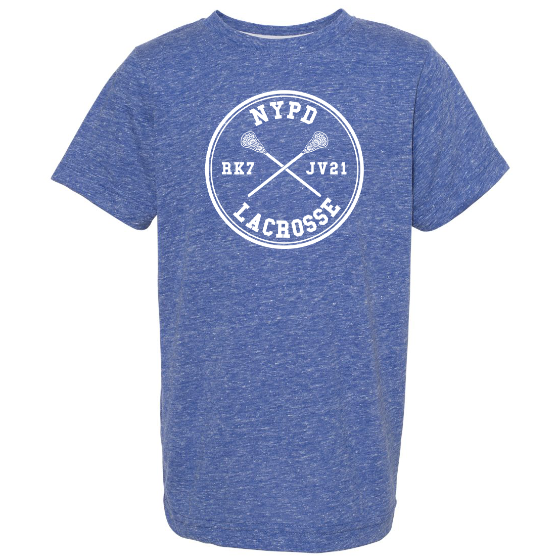 NYPD Lacrosse Youth Harborside Mélange T-Shirt