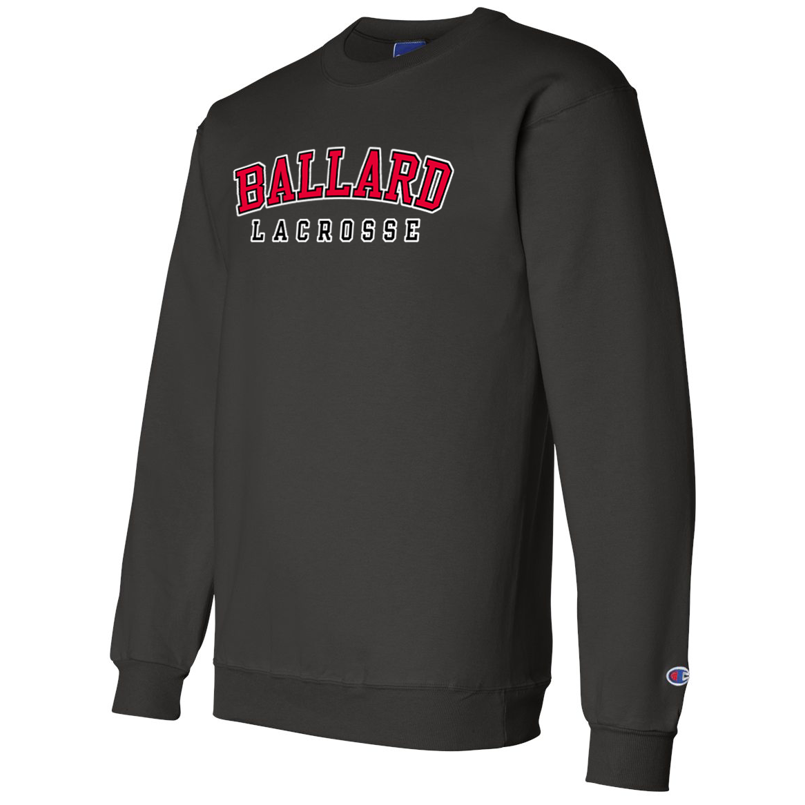 Ballard High School Boys Lacrosse Champion Double Dry Eco® Crewneck Sweatshirt