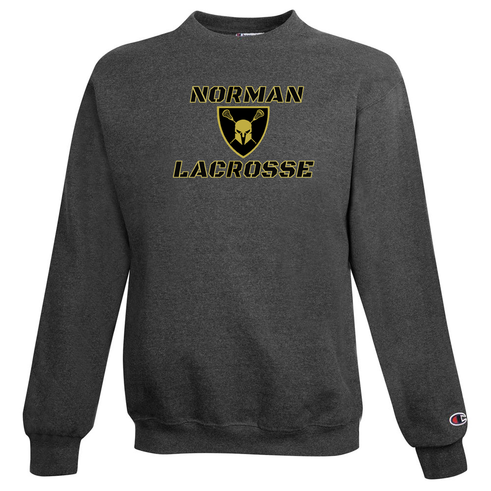 Norman Lacrosse Champion Double Dry Eco® Crewneck Sweatshirt