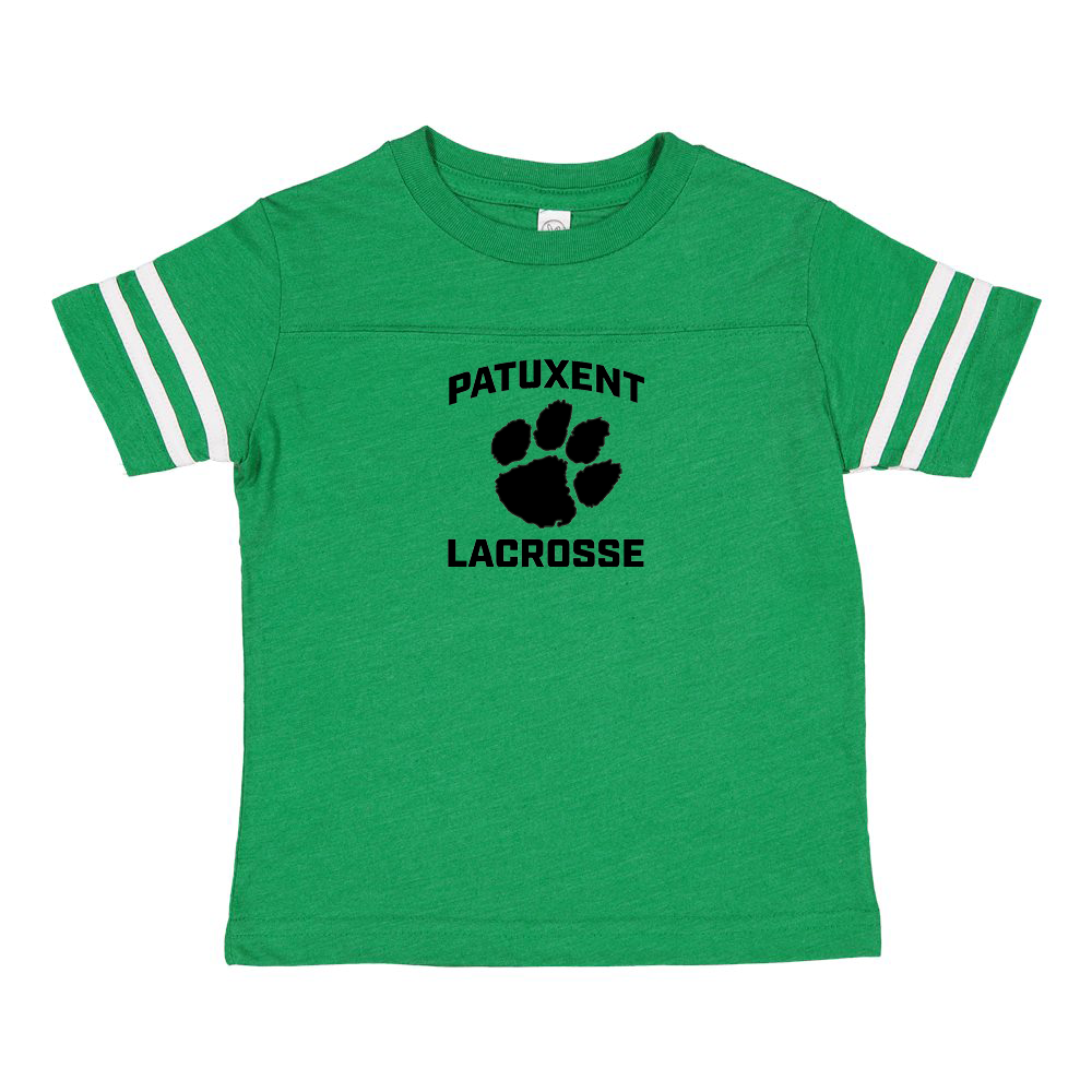Patuxent Lacrosse Toddler Football Fine Jersey Tee