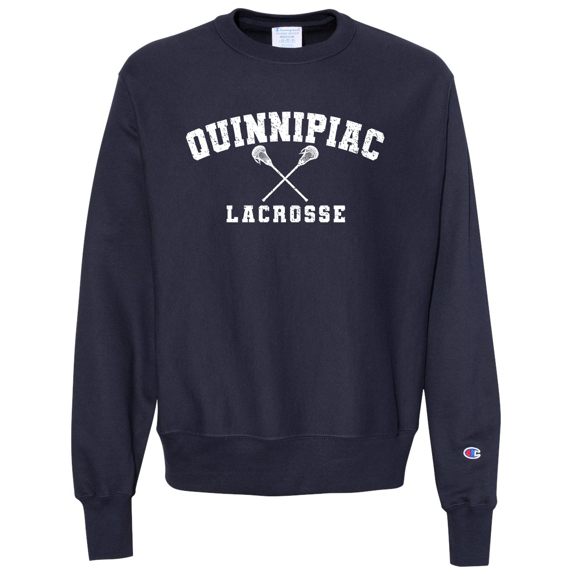 Quinnipiac Men's Lacrosse Champion ReverseWeave Crewneck