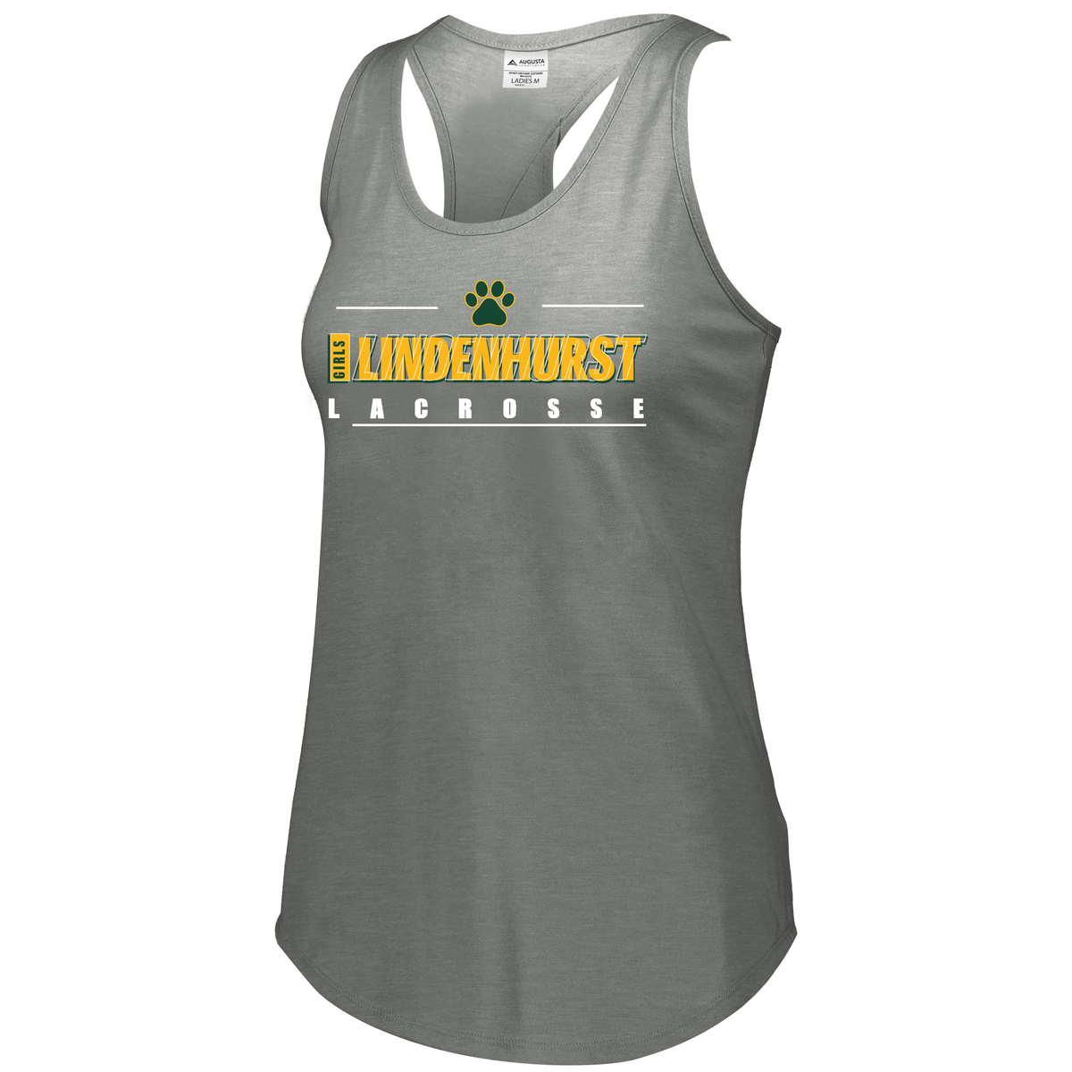 Lindenhurst Girls Lacrosse Lux Tri-Blend Tank