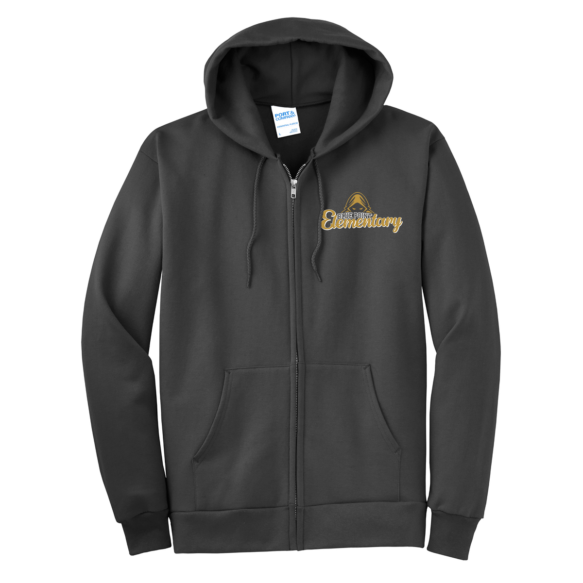 Blue Point Elementary School Full Zip Hoodie