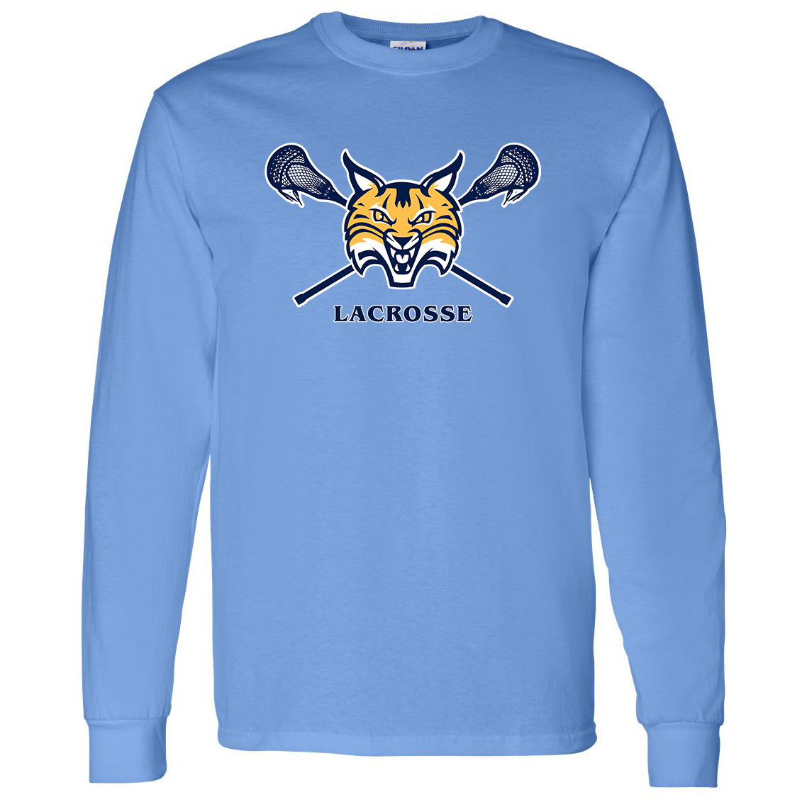 Quinnipiac Men's Lacrosse Heavyweight Cotton Long Sleeve Shirt