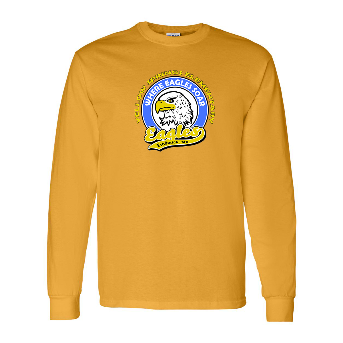 Yellow Springs Elementary School Gildan Ultra Cotton Long Sleeve Shirt