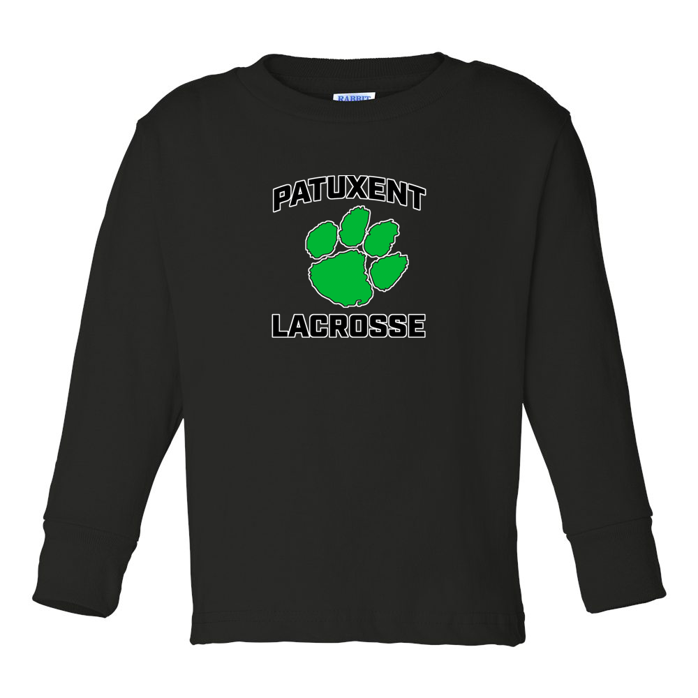 Patuxent Lacrosse Toddler Long Sleeve Cotton Tee