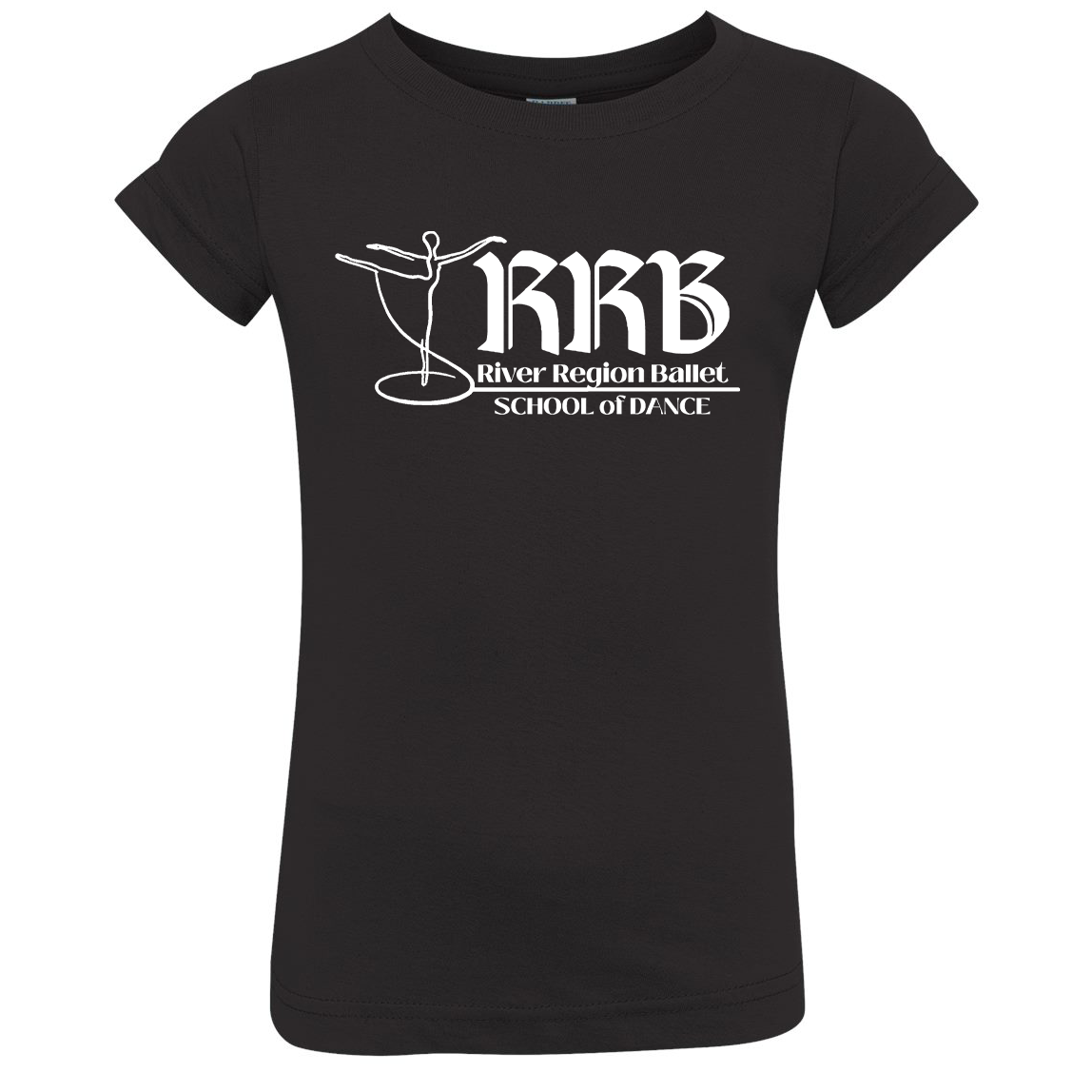 River Region Ballet School Girls' Fine Jersey Tee