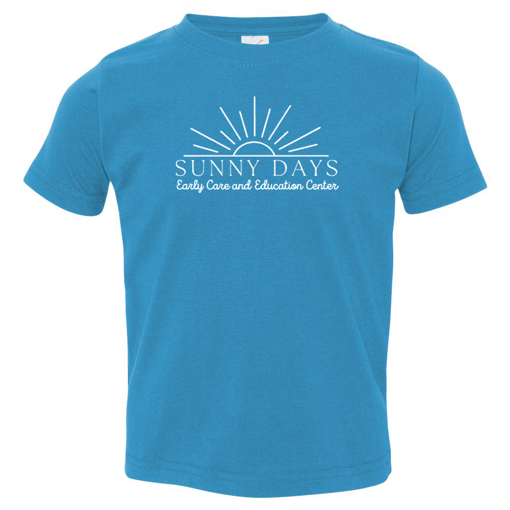 Sunny Days Toddler Fine Jersey Tee