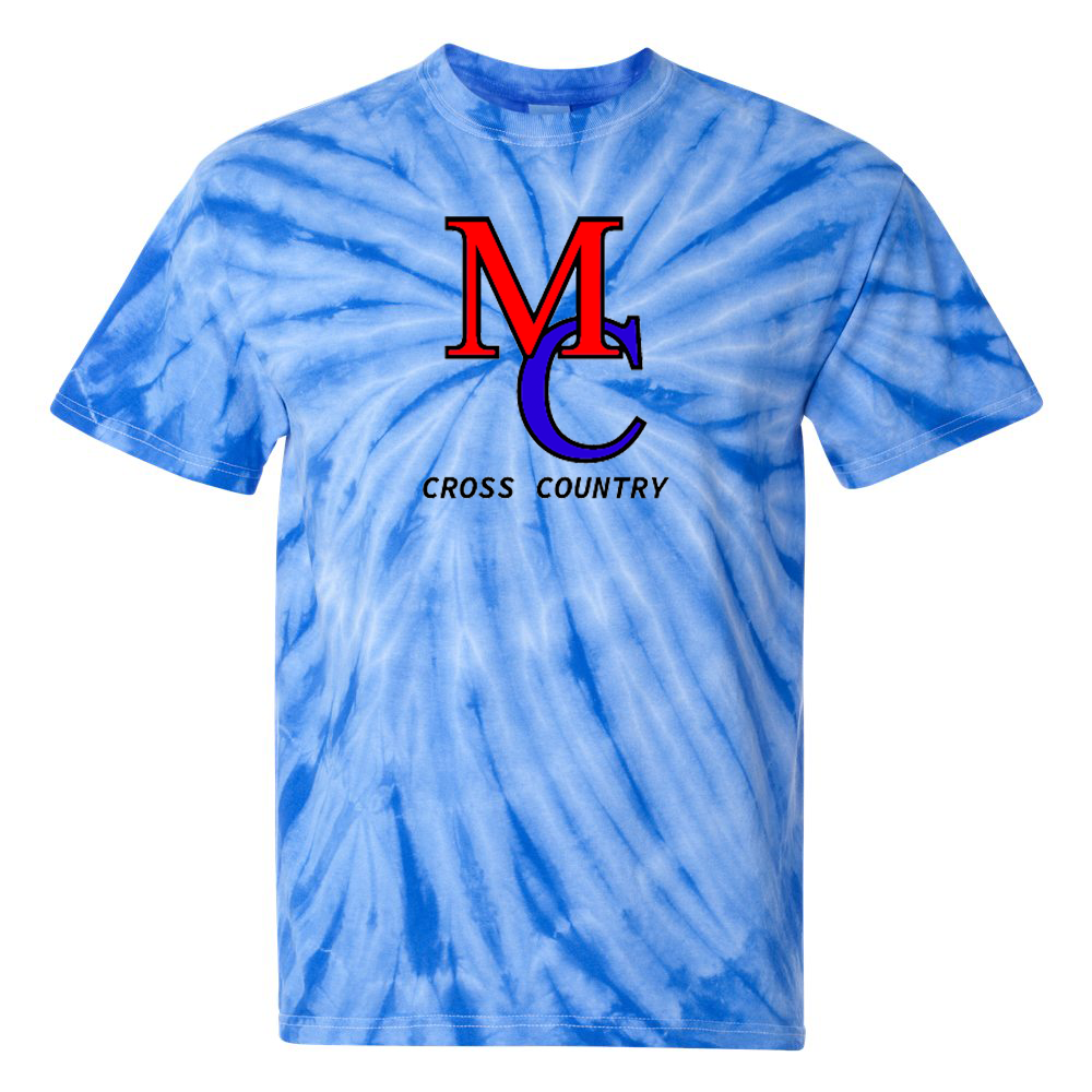 Middle Country Cross Country Tie-Dye Pinwheel T-Shirt