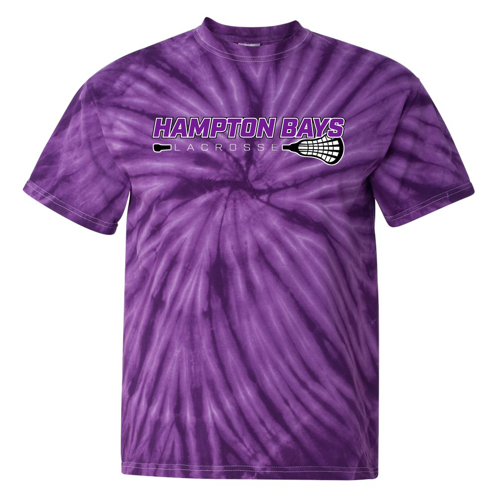 Hampton Bays Lacrosse Tie-Dye Pinwheel T-Shirt