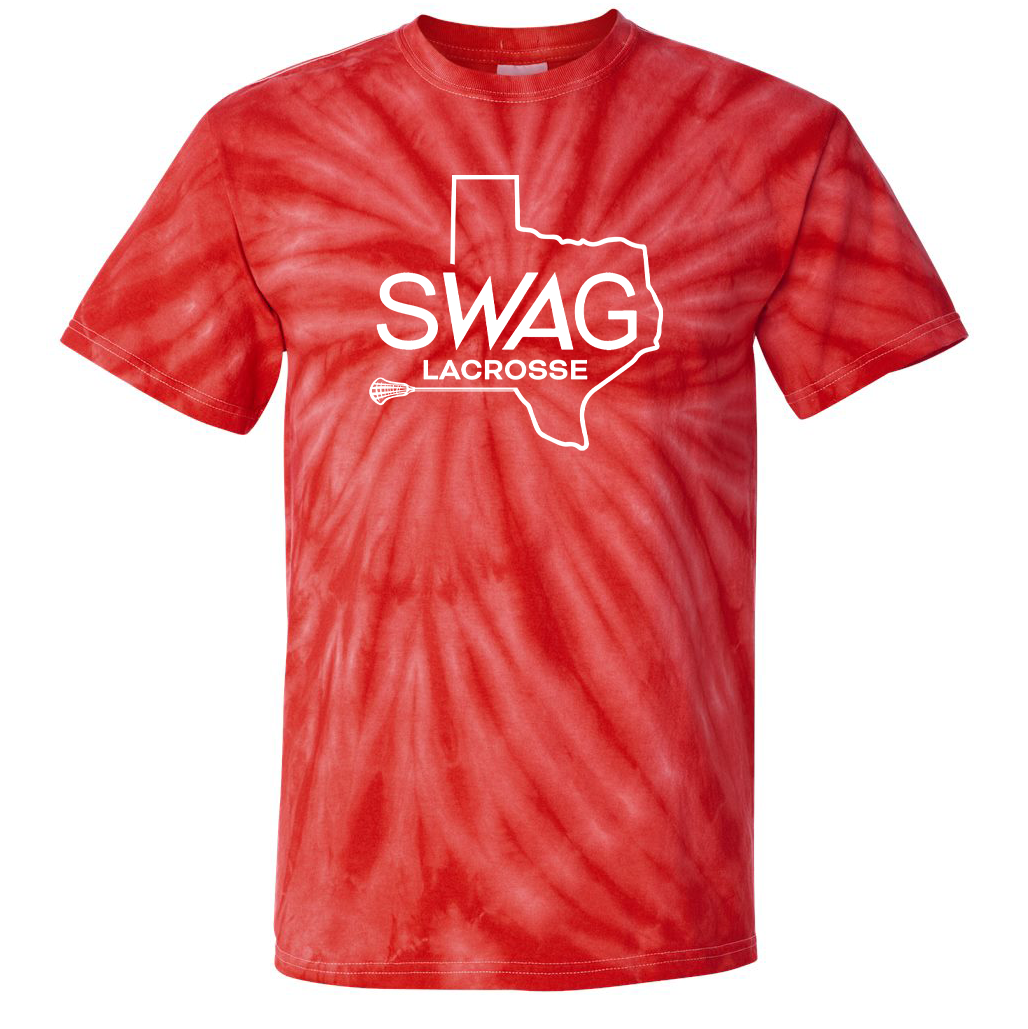 SWAG Lacrosse Tie-Dye Pinwheel T-Shirt