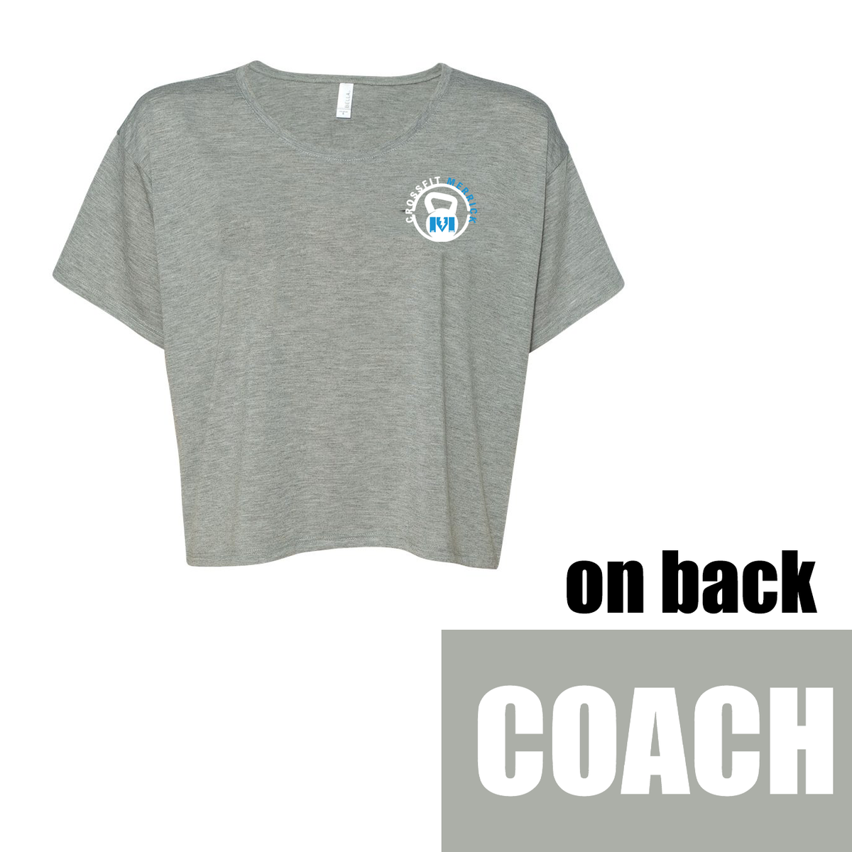 Merrick Crossfit Coaching Women’s Flowy Crop Tee