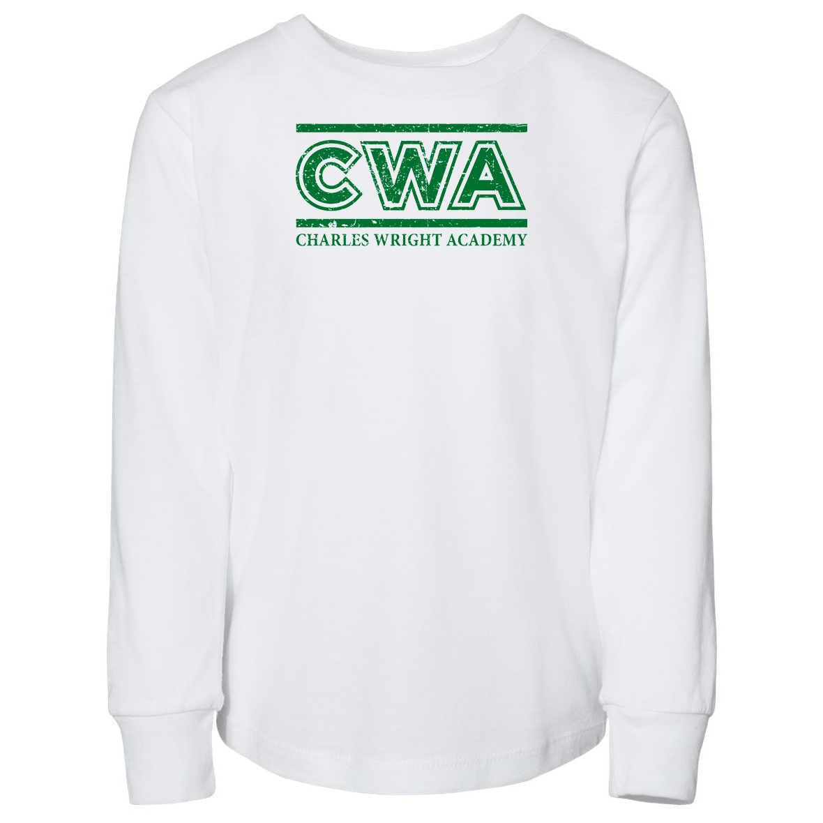 Charles Wright Academy Toddler Jersey Long Sleeve Tee