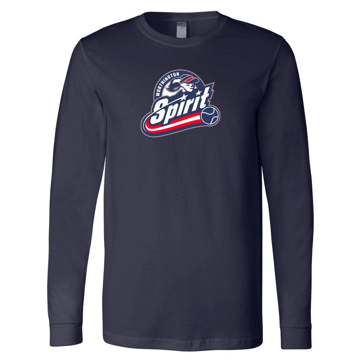 Worthington Spirit Softball Unisex Long Sleeve