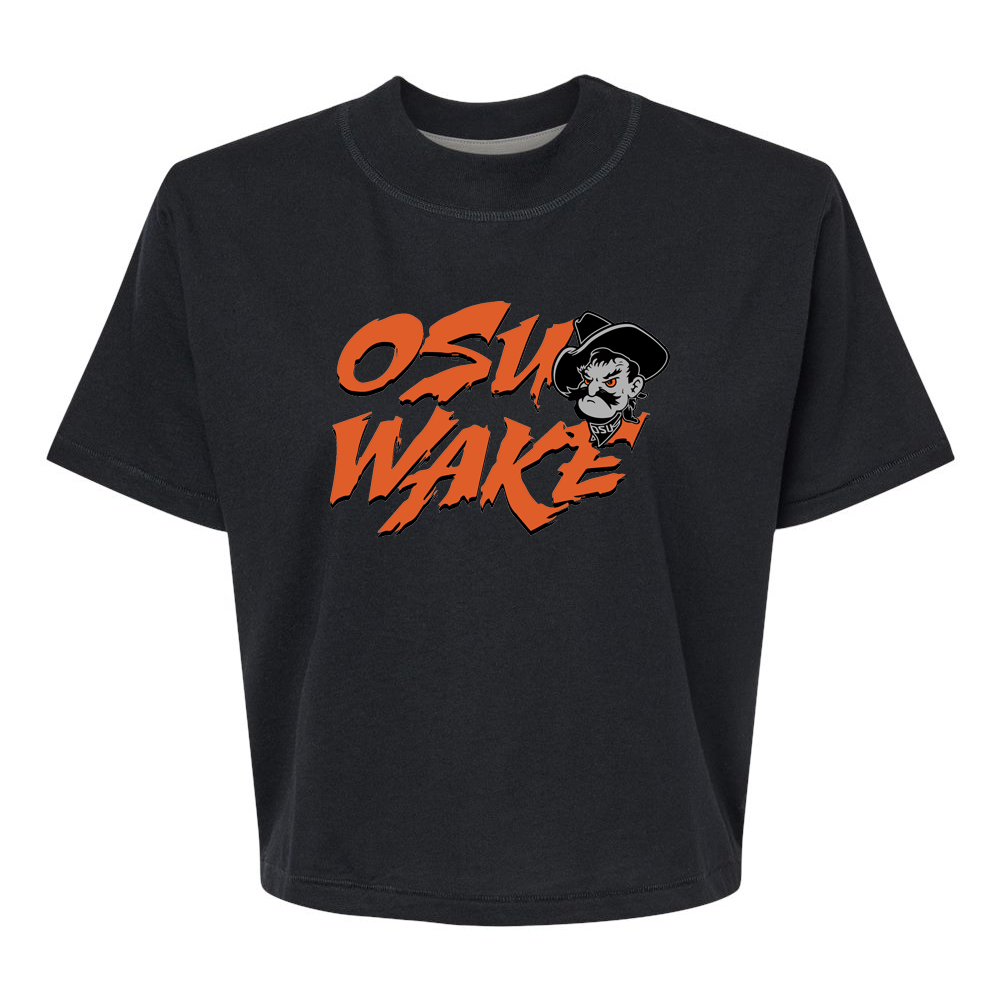 OK State Wakeboarding Women's Boxy Tee