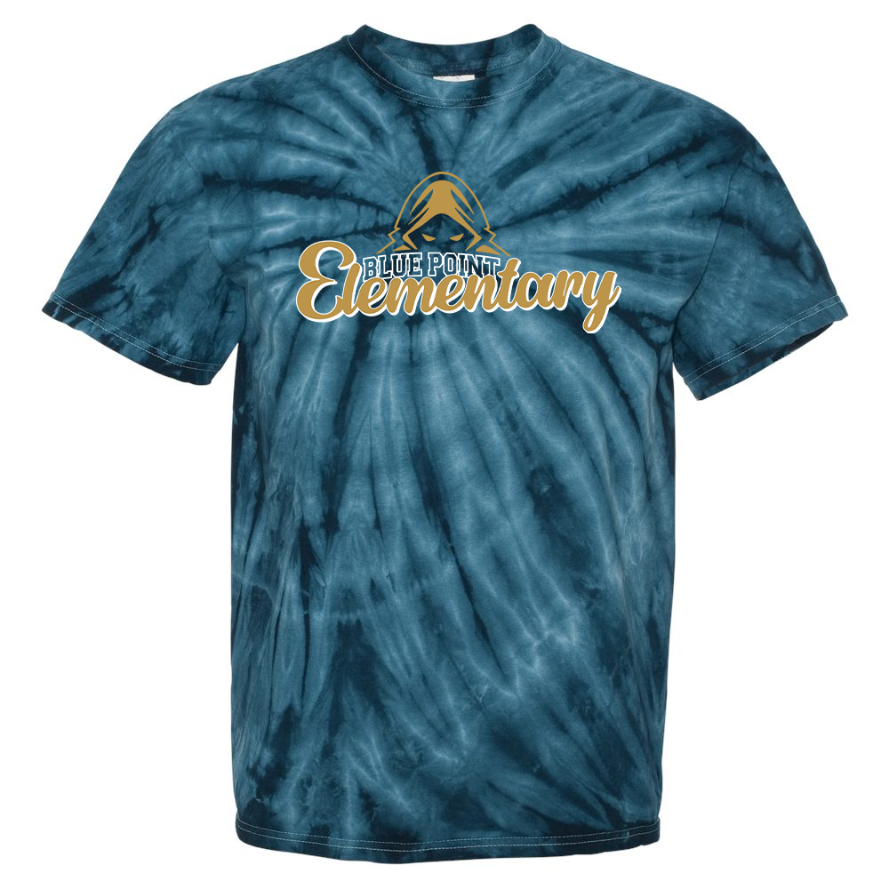 Blue Point Elementary School Tie-Dye Pinwheel T-Shirt