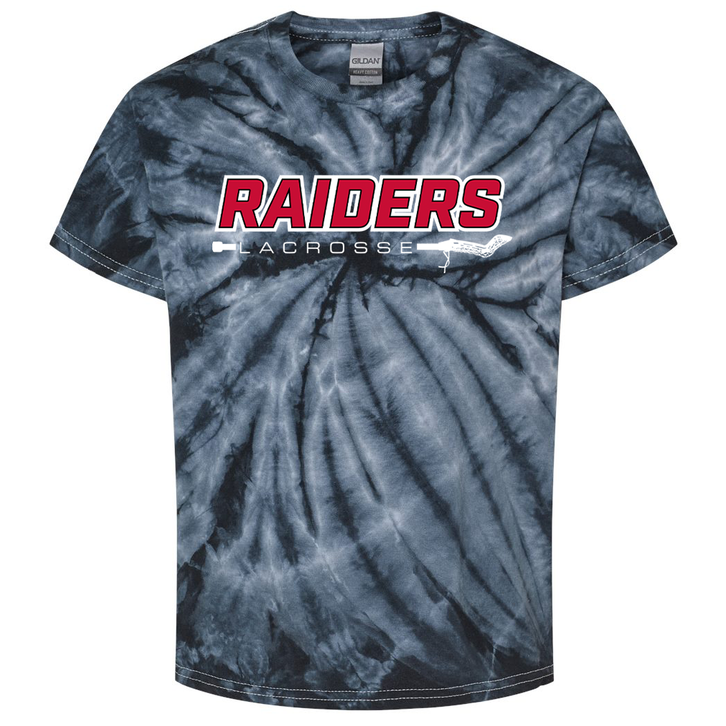 PM Raiders Girls Lacrosse Tie-Dye Pinwheel T-Shirt