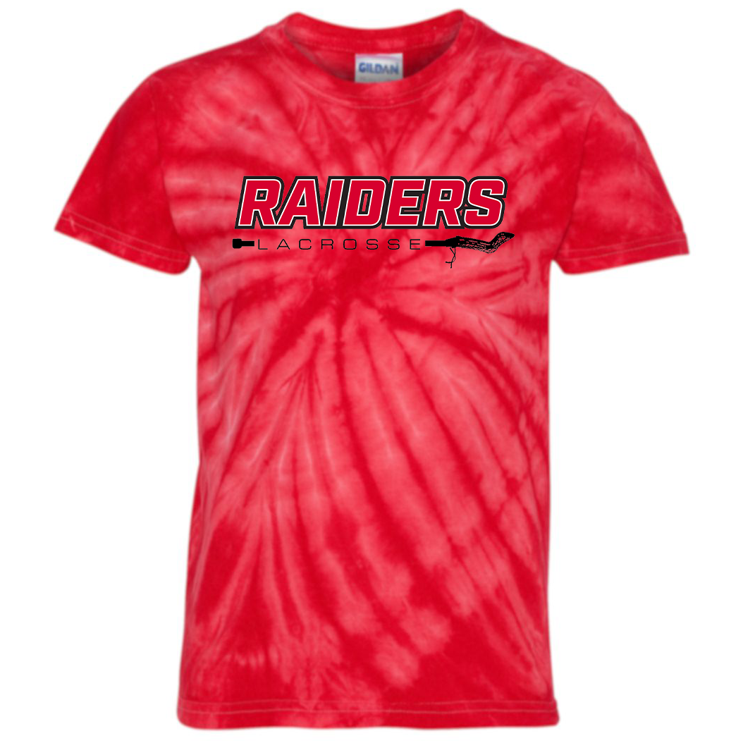 PM Raiders Girls Lacrosse Tie-Dye Pinwheel T-Shirt