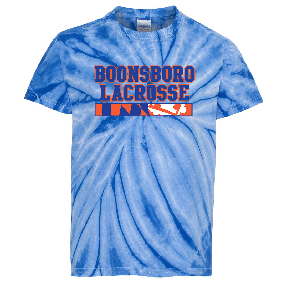 Boonsboro Lacrosse Tie-Dye Pinwheel T-Shirt