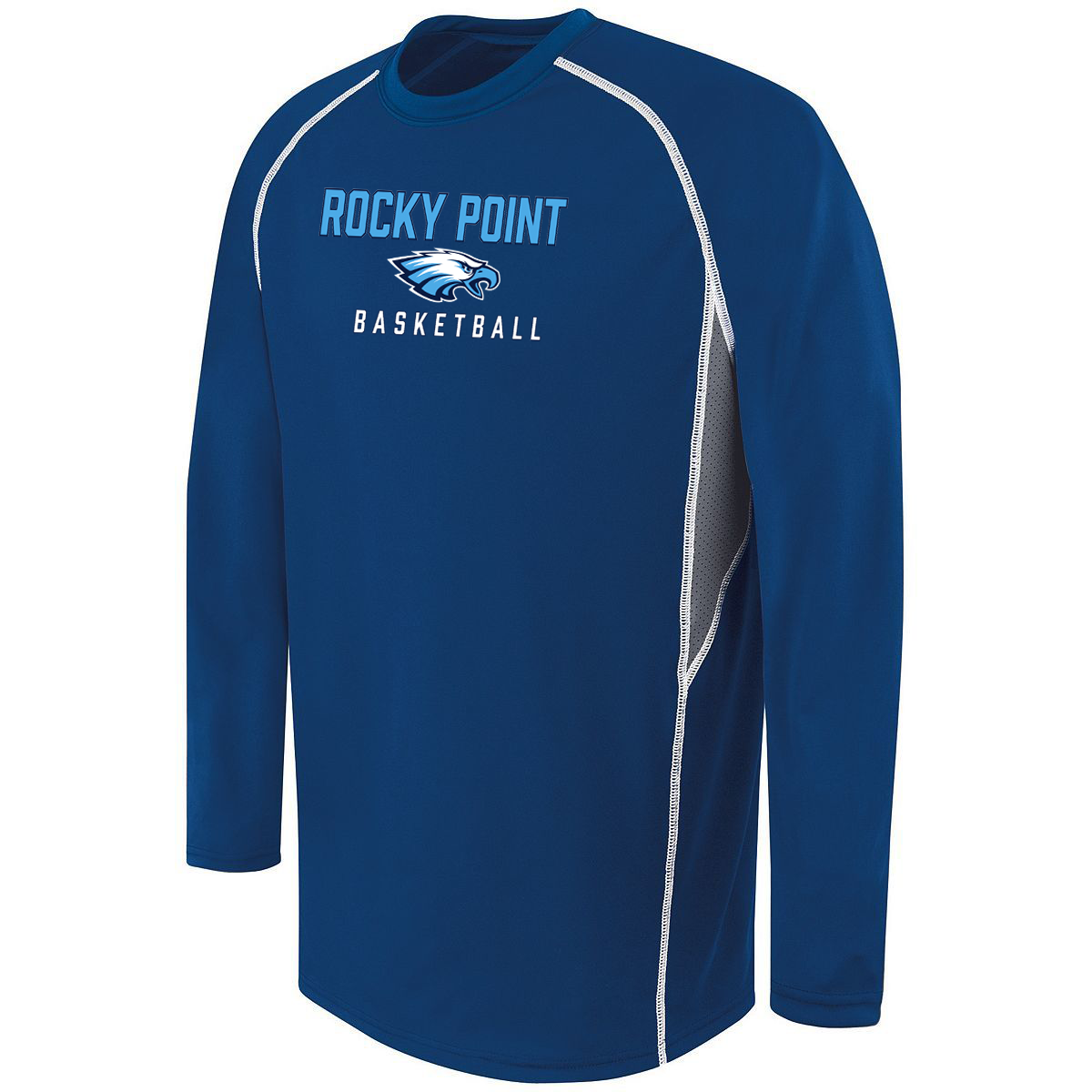 Rocky Point Varsity Basketball Long Sleeve Evolution Shooting Shirt