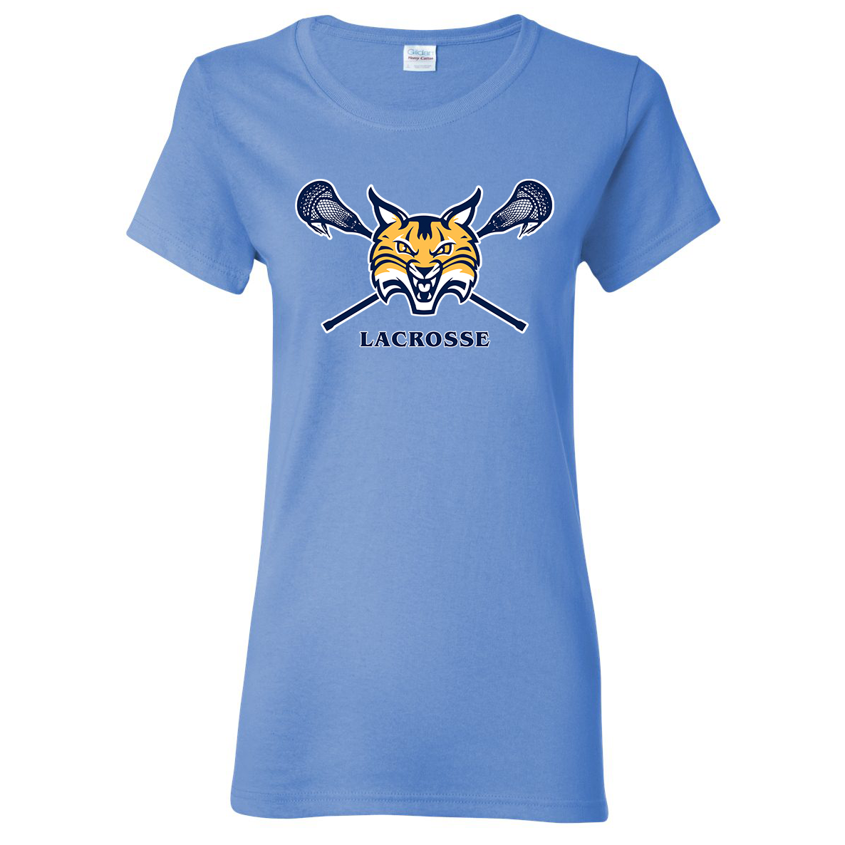 Quinnipiac Men's Lacrosse Gildan Heavy Cotton Women's T-Shirt